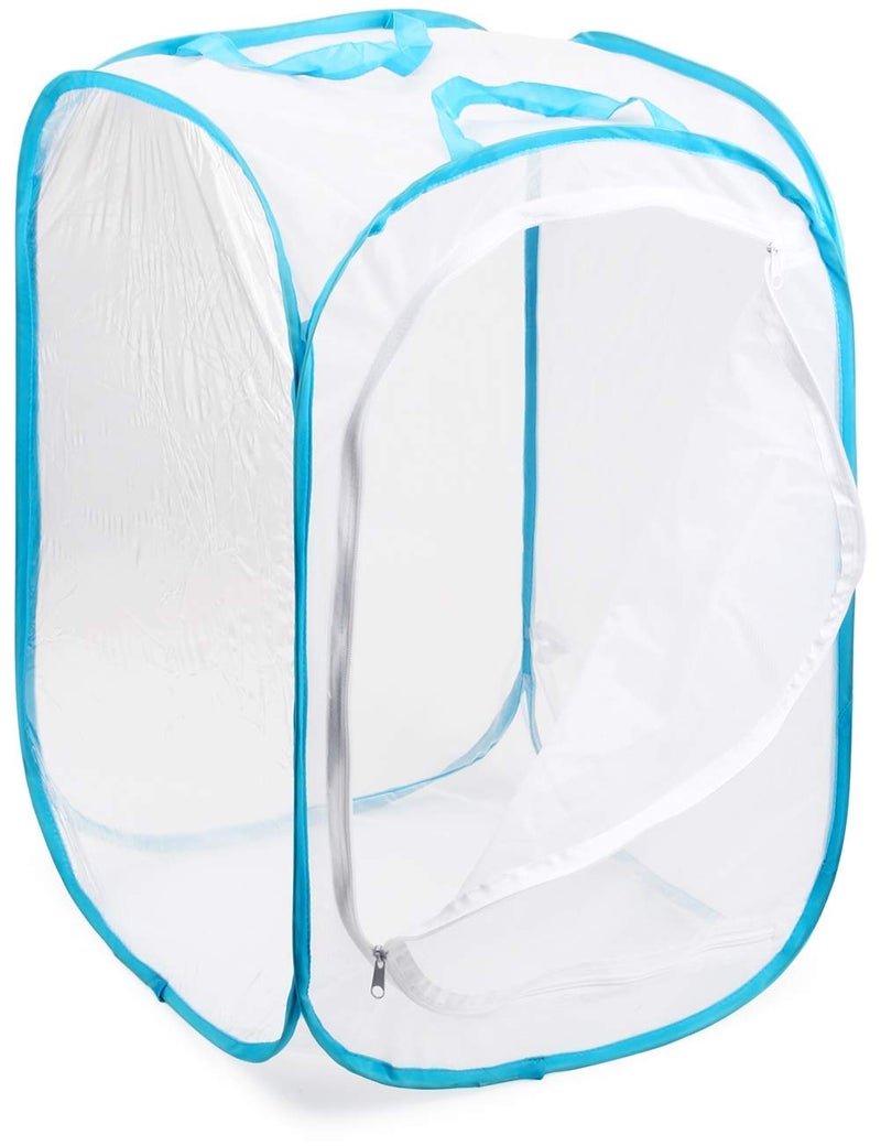 RESTCLOUD Insect and Butterfly Habitat Cage Terrarium Pop-up 24 Inches Tall - Image 5